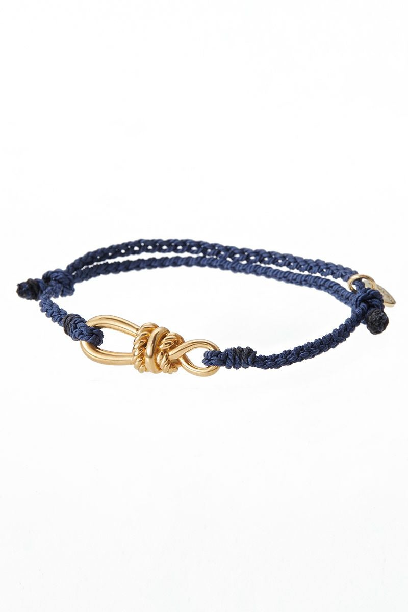 XOLO(ショロ) | XOLO(ショロ) Twisted Rope Link Silk Code Bracelet