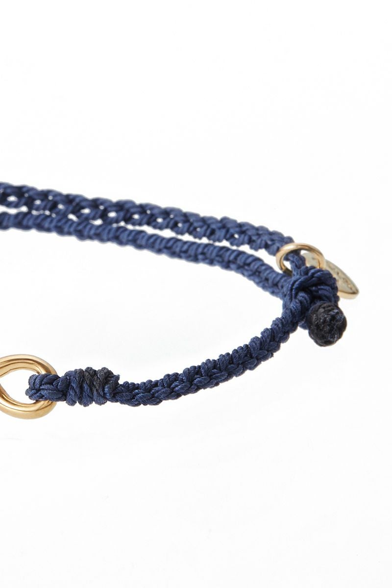 XOLO(ショロ) | XOLO(ショロ) Twisted Rope Link Silk Code Bracelet