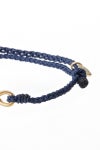 XOLO(ショロ)Twisted Rope Link Silk Code Bracelet -Gold- ツイストロープリンク シルクコード ブレスレット(ゴールド) XOCB002 -3