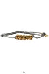 XOLO(ショロ)Piece Silk Code Bracelet -Gold- ピース シルクコード ブレスレット(ゴールド) XOCB002 -7
