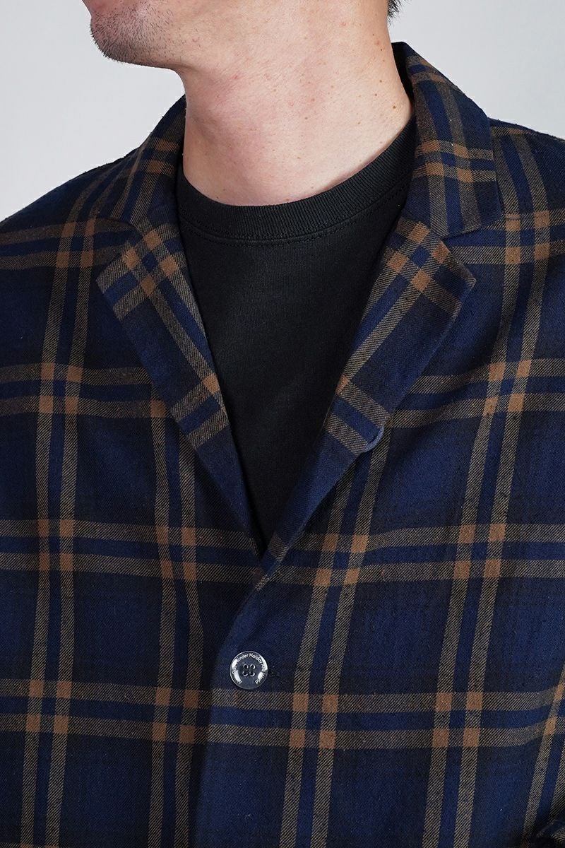 NOWHAW(ノウハウ)day pajama 綿シルクネップビエラチェック P-S568-H -3