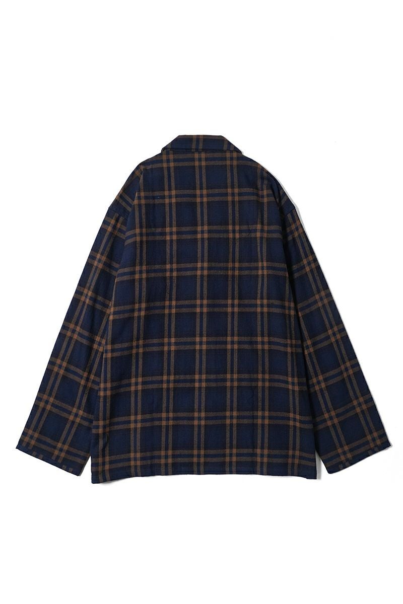 NOWHAW(ノウハウ)day pajama 綿シルクネップビエラチェック P-S568-H -20