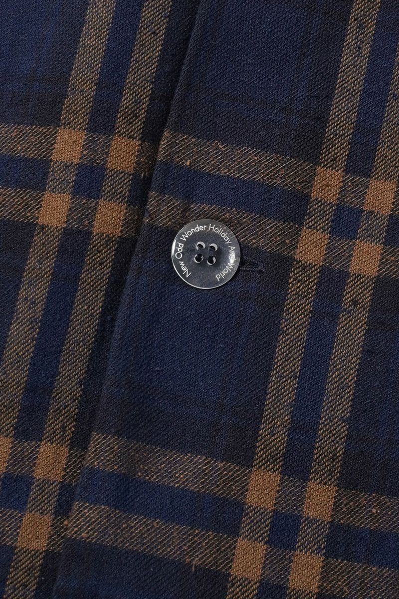 NOWHAW(ノウハウ)day pajama 綿シルクネップビエラチェック P-S568-H -22