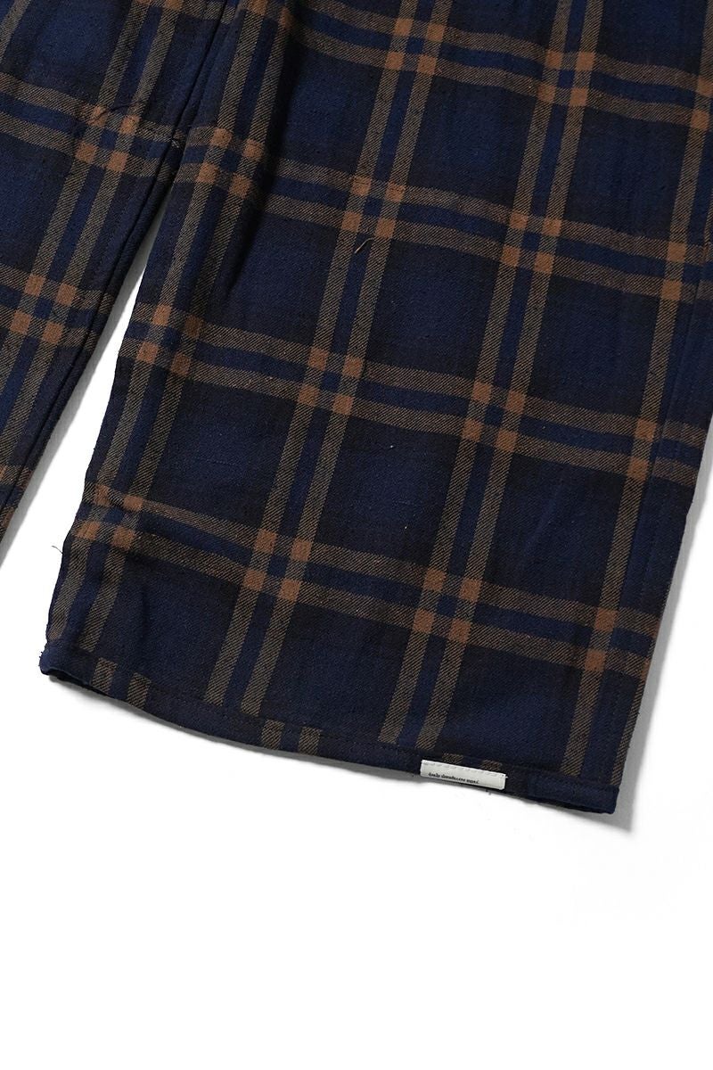 NOWHAW(ノウハウ)day pajama 綿シルクネップビエラチェック P-S568-H -30