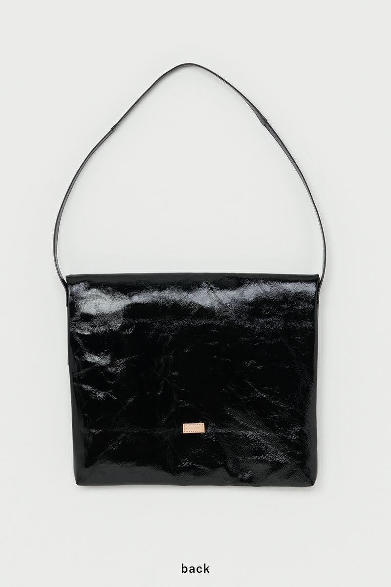 Hender Scheme(エンダースキーマ)patent horse flap shoulder bag big パテントホースフラップショルダーバッグ ビッグ wt-rb-hfb -2