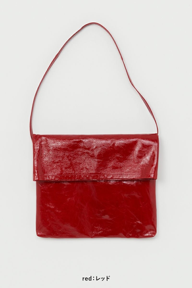 Hender Scheme(エンダースキーマ)patent horse flap shoulder bag big パテントホースフラップショルダーバッグ ビッグ wt-rb-hfb -7