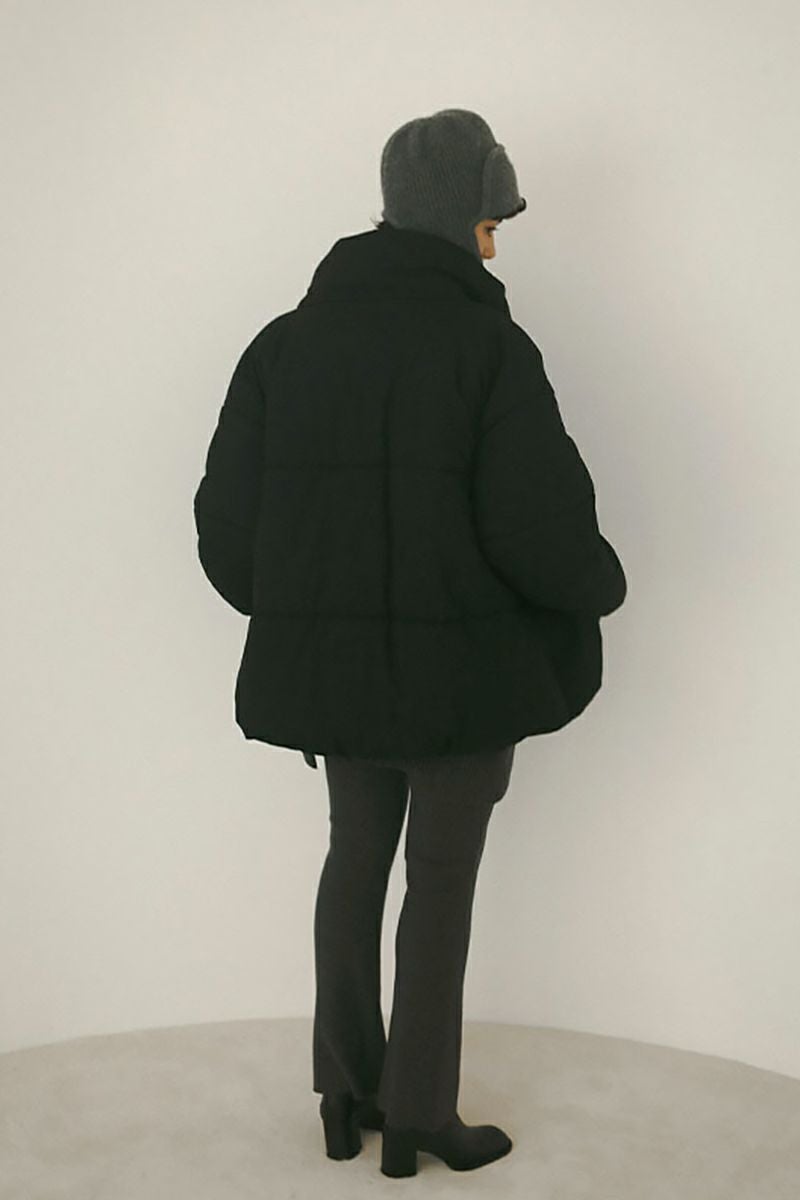 ETRE TOKYO(エトレトウキョウ)ストールカラーパディングコート 1225100002 -4