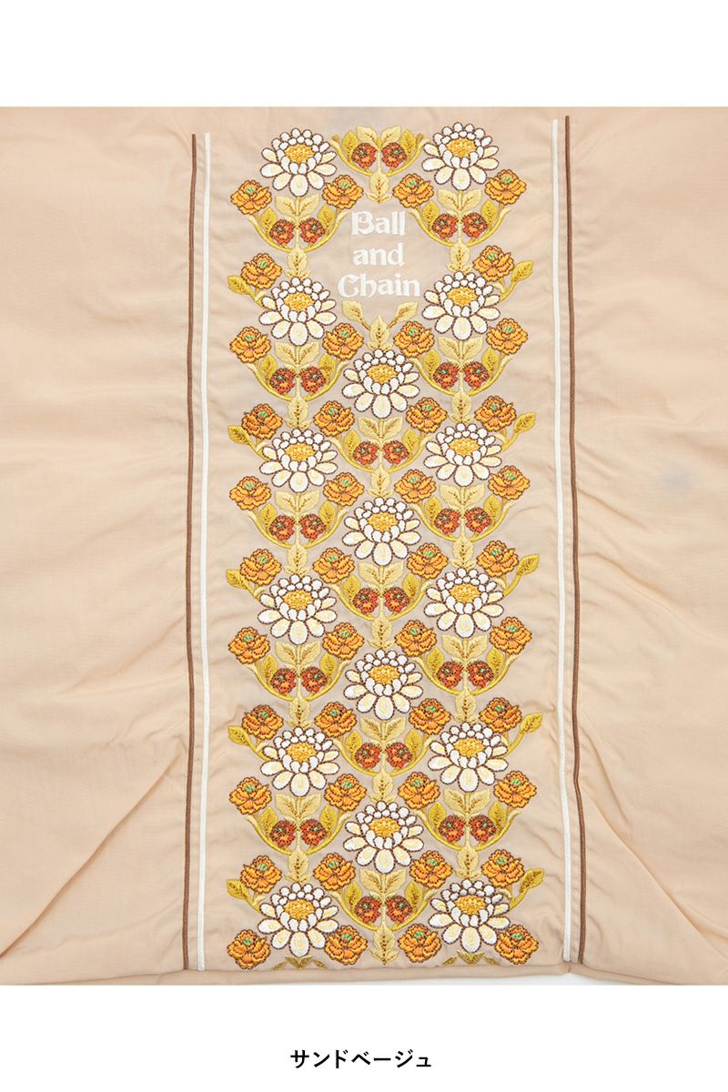 Ball & Chain(ボールアンドチェーン)FLOWER LINE (L) フラワーラインL ショッピングバック トートバッグ 301146 -6