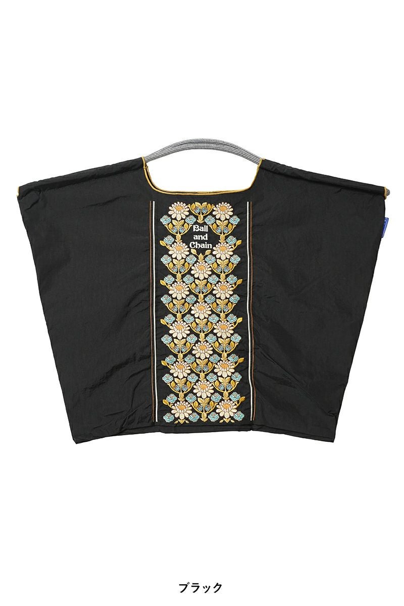 Ball & Chain(ボールアンドチェーン)FLOWER LINE (L) フラワーラインL ショッピングバック トートバッグ 301146 -9
