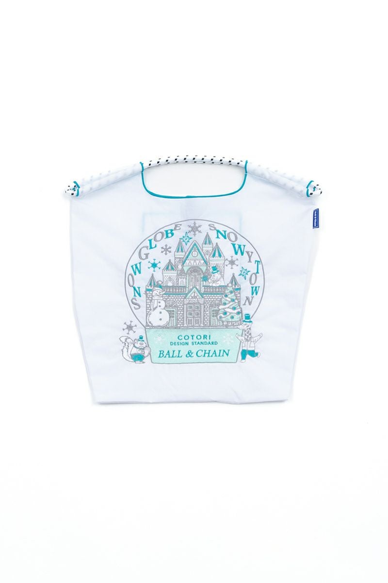 Ball & Chain(ボールアンドチェーン)C.Snow Globe (M) コトリデザイン スノーグローブM COTORI DESIGEN Snow Globe ショッピングバック トートバッグ 321008