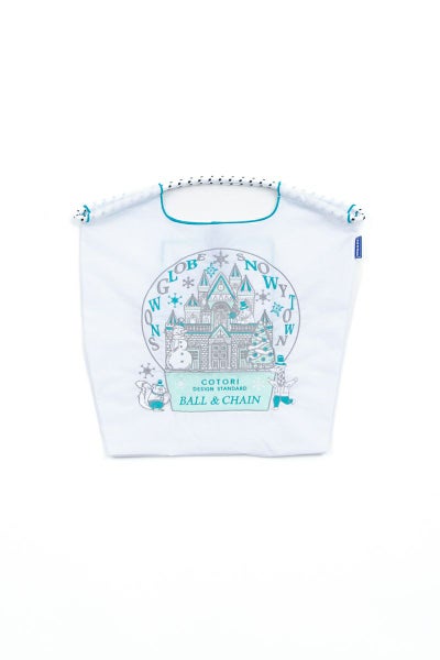 Ball & Chain(ボールアンドチェーン)C.Snow Globe (M) コトリデザイン スノーグローブM COTORI DESIGEN Snow Globe ショッピングバック トートバッグ 321008