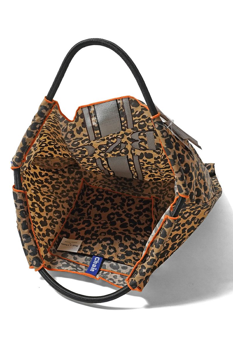 Ball & Chain(ボールアンドチェーン)LEOPARD LINE (M) レオパードラインM ショッピングバック トートバッグ 301052 -3