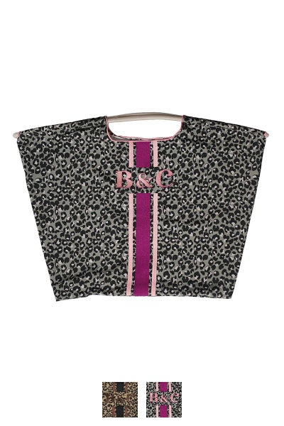 Ball & Chain(ボールアンドチェーン)LEOPARD LINE (L) レオパードラインL ショッピングバック トートバッグ 301152