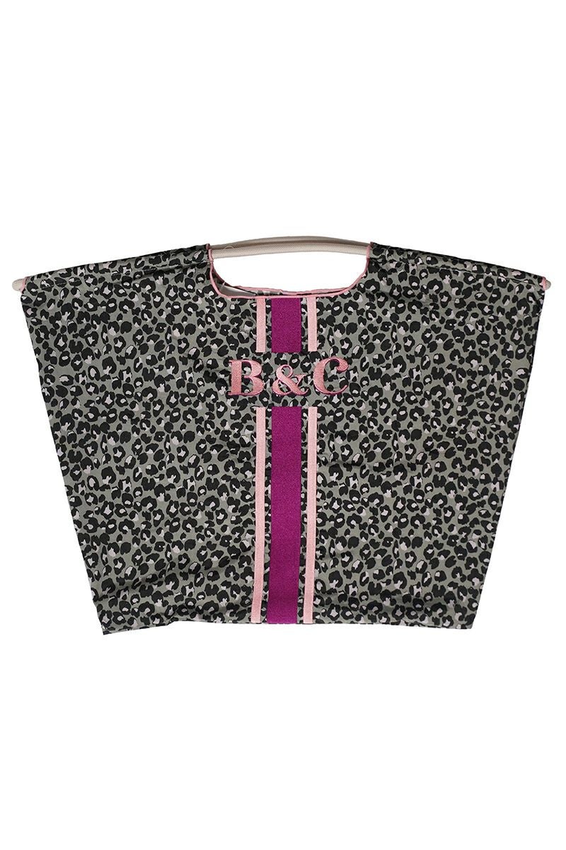 Ball & Chain(ボールアンドチェーン)LEOPARD LINE (L) レオパードラインL ショッピングバック トートバッグ 301152 -1