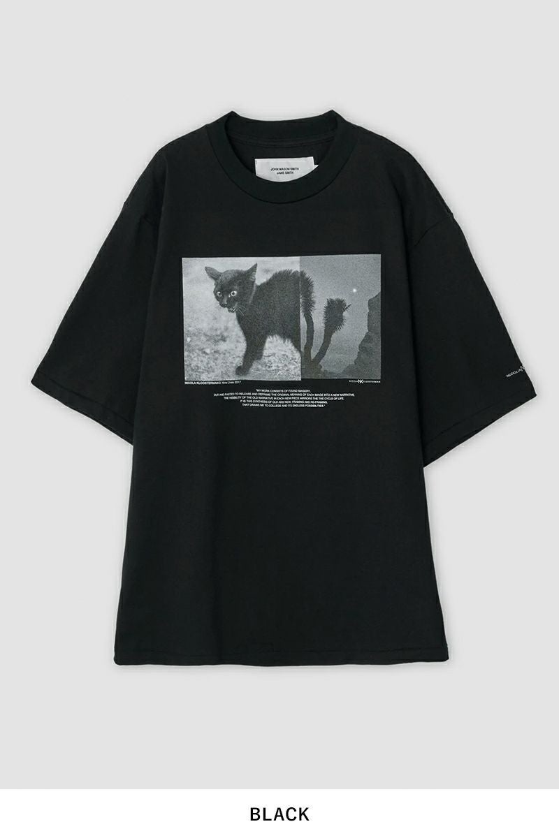 JANE SMITH(ジェーンスミス)NICOLA KLOOSTERMAN NINE LIVES S/S T-SHIRT ニコラ・クルーストマンナインライブス半袖Tシャツ 25SCT-#618S -7