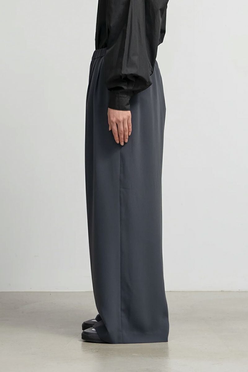 Graphpaper(グラフペーパー)Satin Easy Wide Pants サテンイージーワイドパンツ GL251-40224B -5