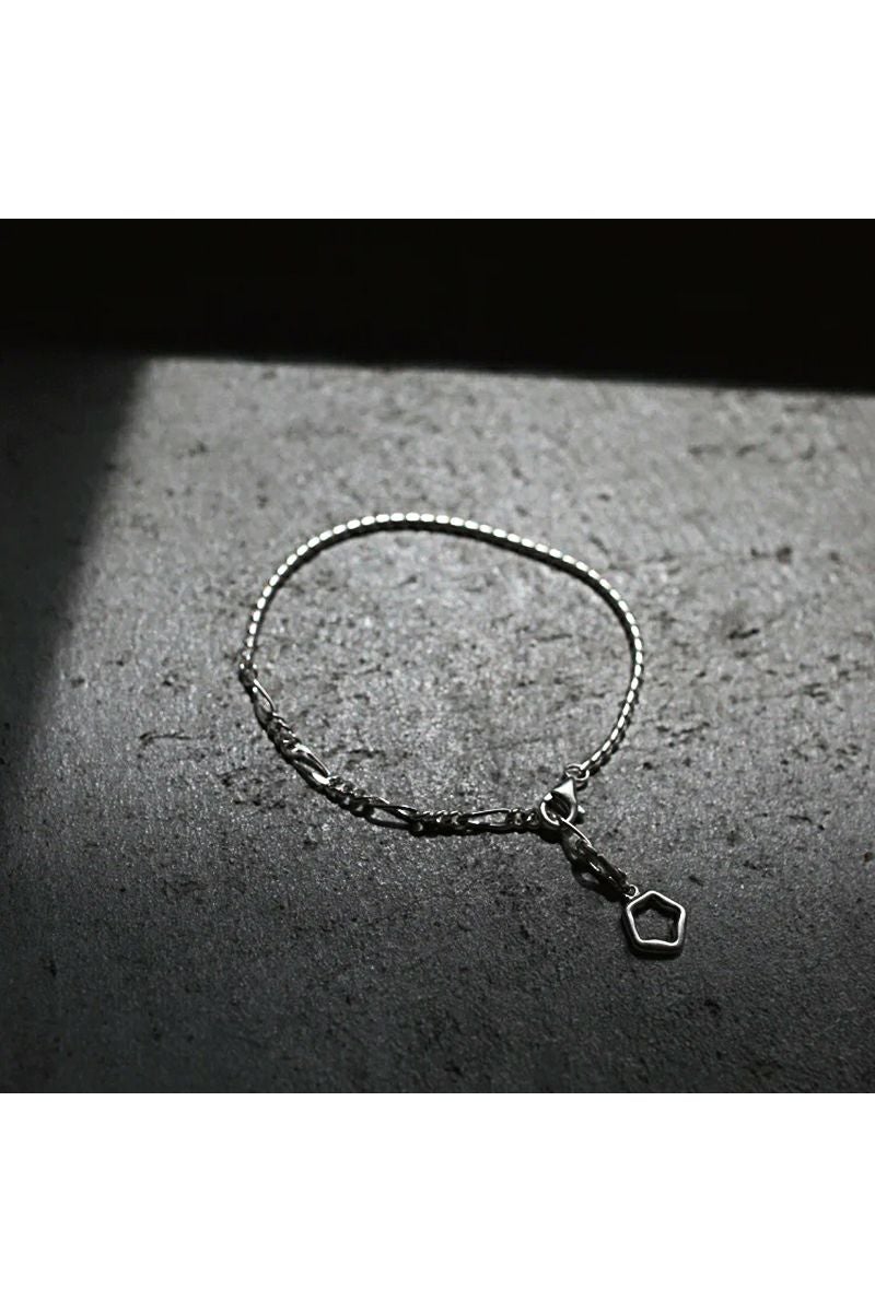 TEN.(テン)シェードコンビチェーンブレスレット SV br-0041 -1