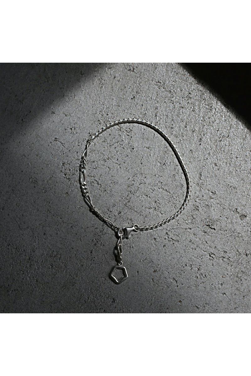 TEN.(テン)シェードコンビチェーンブレスレット SV br-0041 -2