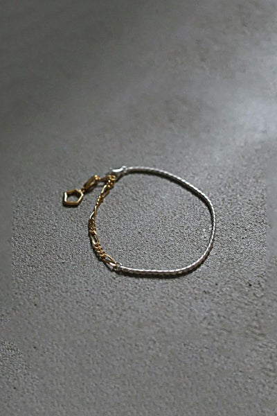 TEN.(テン)シェードコンビチェーンブレスレット MIX brx-0041