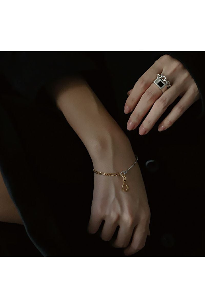 TEN.(テン)シェードコンビチェーンブレスレット MIX brx-0041 -3