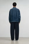 Graphpaper(グラフペーパー)Selvage Denim Trucker Jacket セルビッチデニムトラッカージャケット GM251-30186DB -5