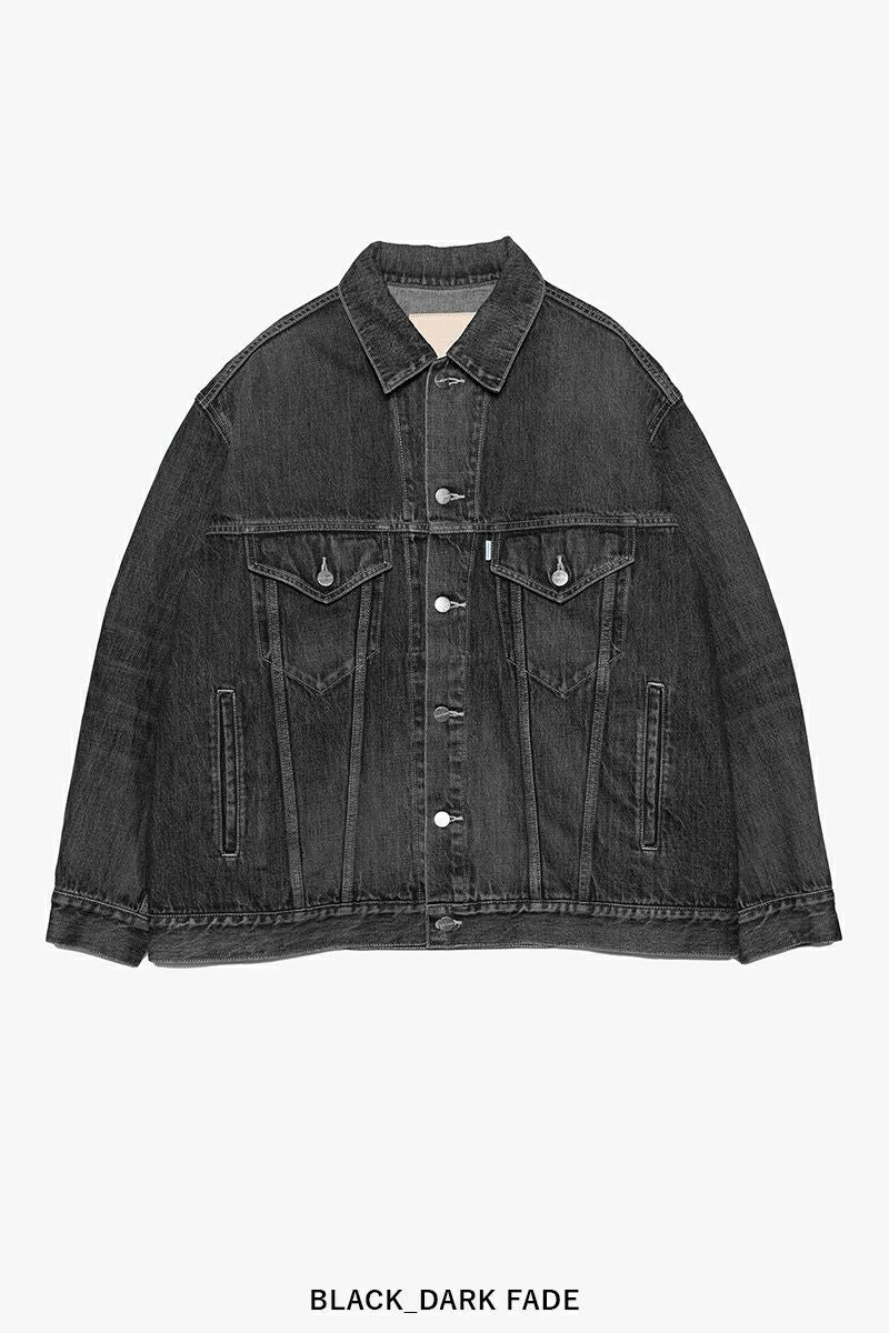 Graphpaper(グラフペーパー)Selvage Denim Trucker Jacket セルビッチデニムトラッカージャケット GM251-30186DB -7