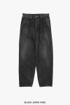 Graphpaper(グラフペーパー)Selvage Denim Two Tuck Tapered Pants -DARK FADE- セルビッチデニムツータックテーパードパンツ GU251-40187DB -10