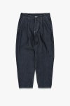 Graphpaper(グラフペーパー)Selvage Denim Two Tuck Tapered Pants -RIGID- セルビッチデニムツータックテーパードパンツ GU251-40187RB