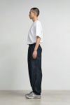 Graphpaper(グラフペーパー)Selvage Denim Two Tuck Tapered Pants -RIGID- セルビッチデニムツータックテーパードパンツ GU251-40187RB -2