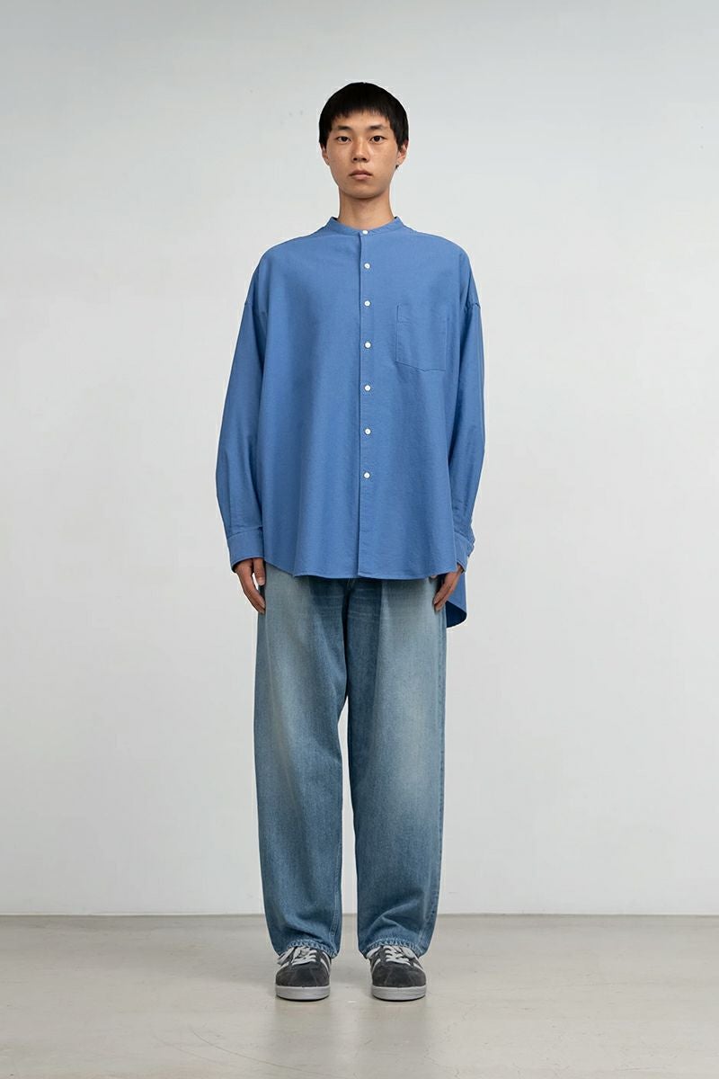 Graphpaper(グラフペーパー)Selvage Denim Two Tuck Pants -LIGHT FADE- セルビッチデニムツータックパンツ GU251-40188LB -1