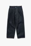 Graphpaper(グラフペーパー)Selvage Denim Two Tuck Pants -RIGID- セルビッチデニムツータックパンツ GU251-40188RB