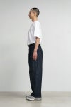 Graphpaper(グラフペーパー)Selvage Denim Two Tuck Pants -RIGID- セルビッチデニムツータックパンツ GU251-40188RB -2
