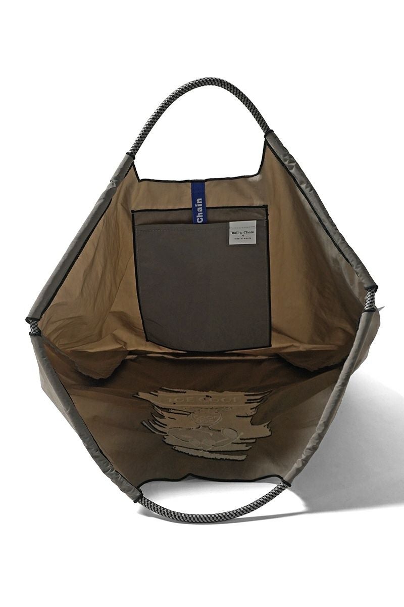 Ball & Chain(ボールアンドチェーン)JOE COOL SNOOPY (L) ジョーク―ル スヌーピー L ショッピングバック トートバッグ 326107 -5