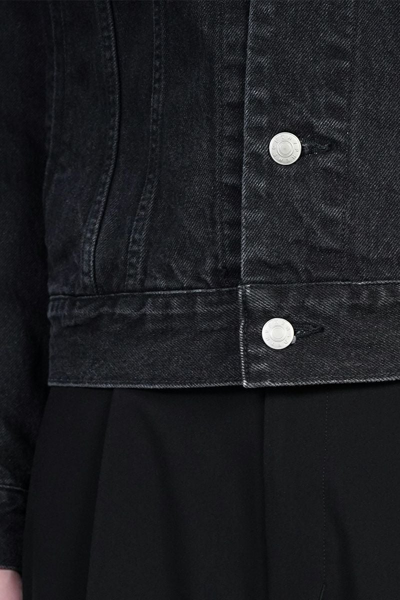 SOFTHYPHEN(ソフトハイフン)TUCKED DETAIL DENIM JACKET タックディテールデニムジャケット MGMFJ251104 -4