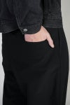 SOFTHYPHEN(ソフトハイフン)TAFFETA TUCKED EXTRA WIDE TROUSERS タフタタックエクストラワイドトラウザース MGMFP251353 -3