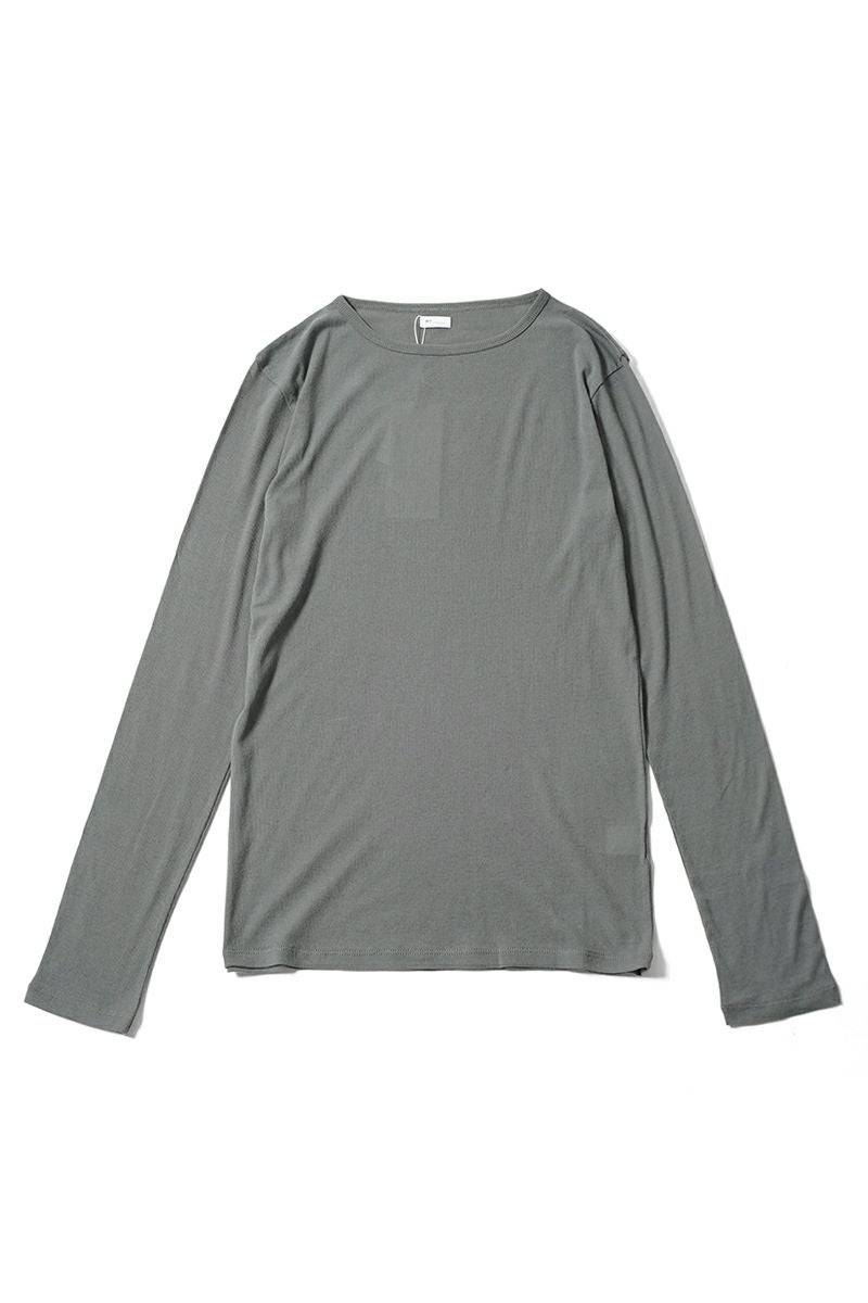 MY___(マイ)SHEER TELECO CREW NECK TOP シアーテレコクルーネックトップス 251-61103 -1