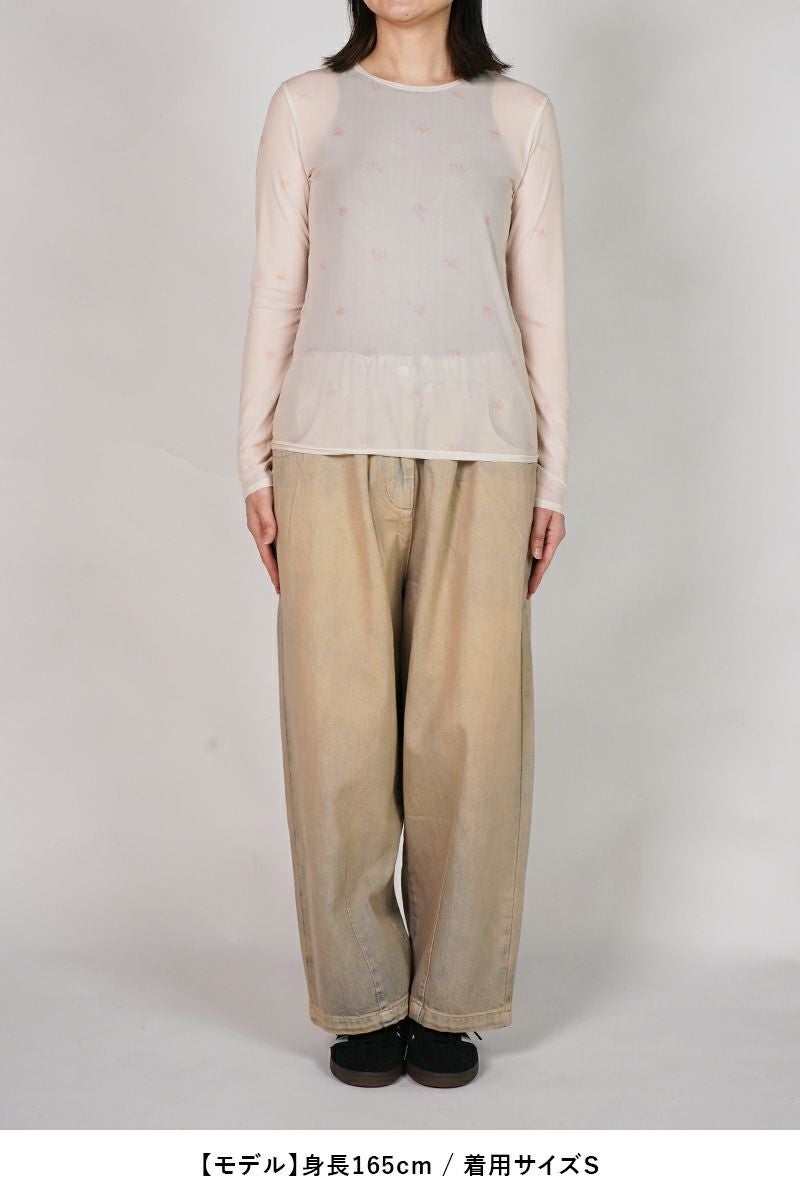 KLOKE(クローク)Spring Mesh Long Sleeve スプリングメッシュ長袖 KL25PSS012 -4