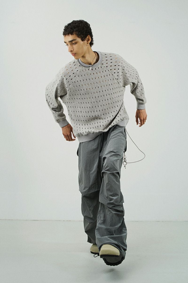 JieDa(ジエダ)NYLON PARACHUTE PANTS ナイロンパラシュートパンツ Jie-25S-PT01-A -25