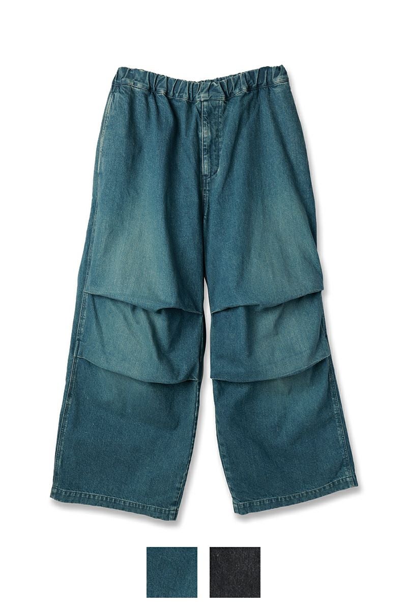 JieDa(ジエダ)PARACHUTE DENIM PANTS パラシュートデニムパンツ Jie-25S-PT02