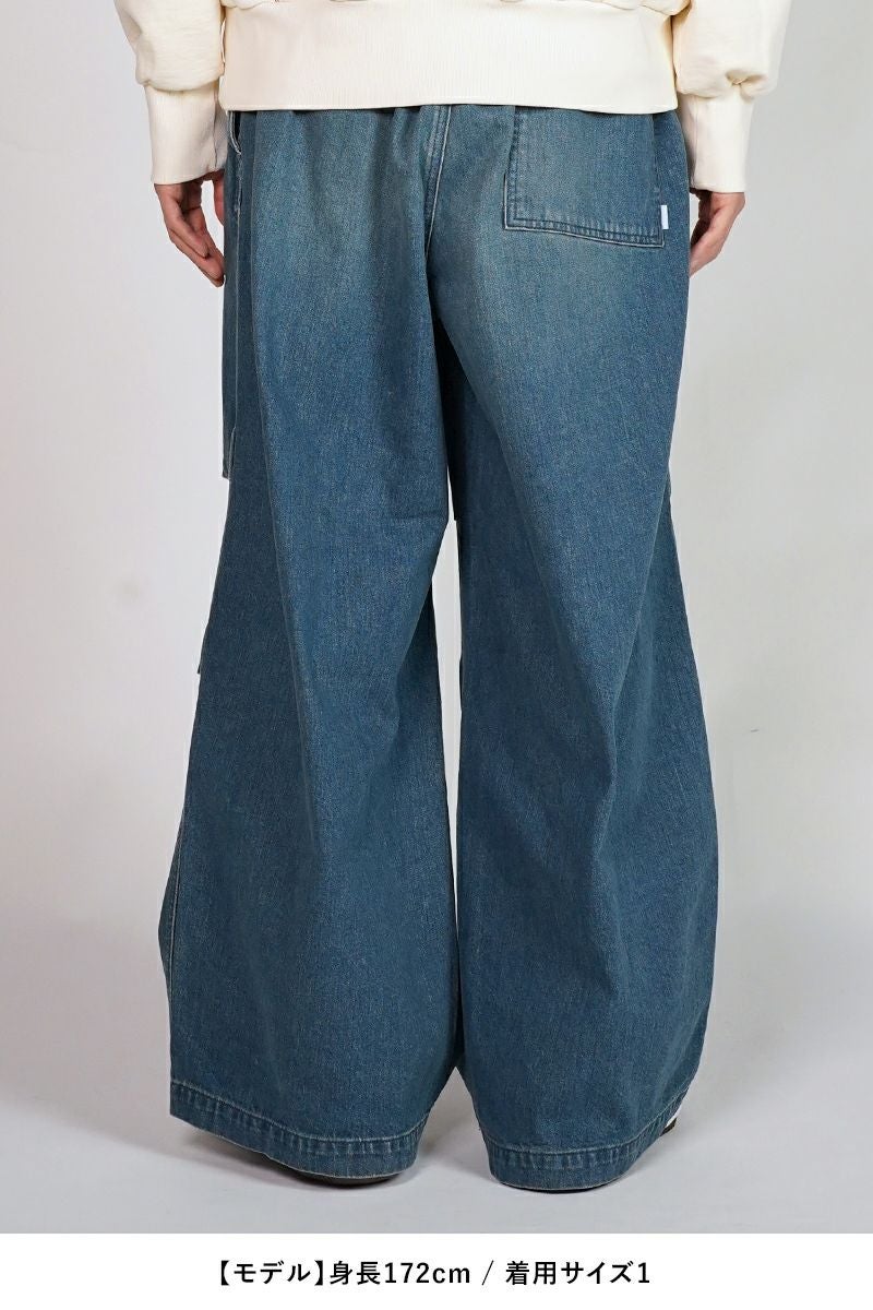 JieDa(ジエダ)PARACHUTE DENIM PANTS パラシュートデニムパンツ Jie-25S-PT02 -11