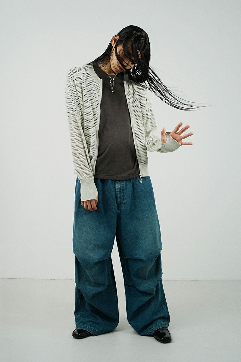 JieDa(ジエダ) | JieDa(ジエダ)PARACHUTE DENIM PANTS パラシュート 