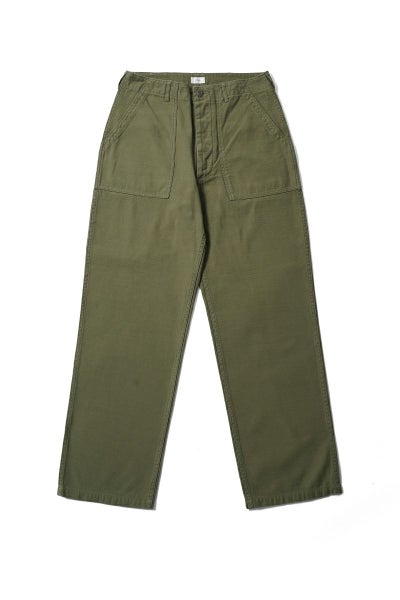 CIOTA (シオタ)Back Satin Baker Pants (Wide Straight / Stone Wash) バックサテンベイカーパンツ ワイドストレート ストーンウォッシュ PTLM-152-SW