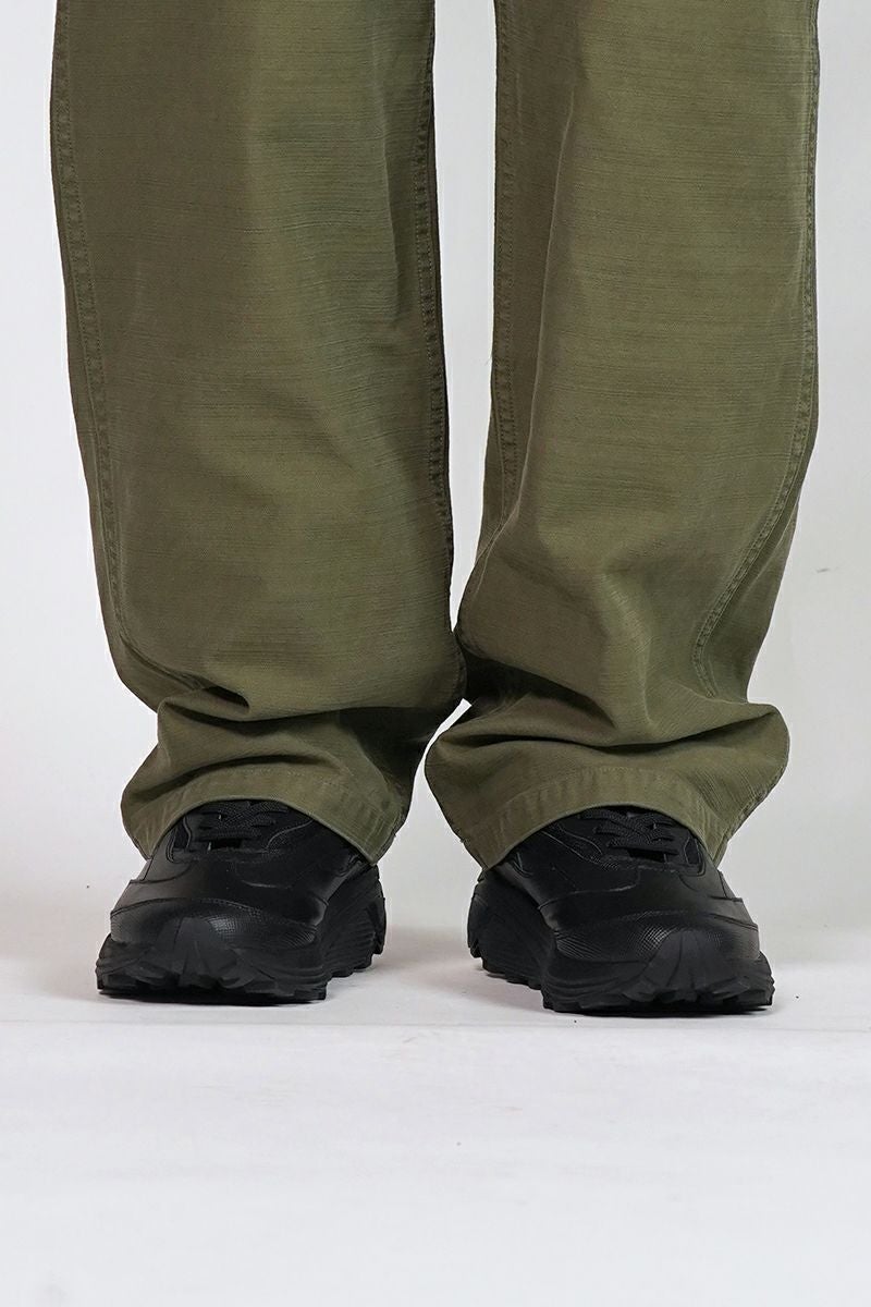 CIOTA (シオタ) | CIOTA (シオタ)Back Satin Baker Pants (Wide