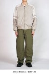CIOTA (シオタ)Back Satin Baker Pants (Wide Straight / Stone Wash) バックサテンベイカーパンツ ワイドストレート ストーンウォッシュ PTLM-152-SW -5
