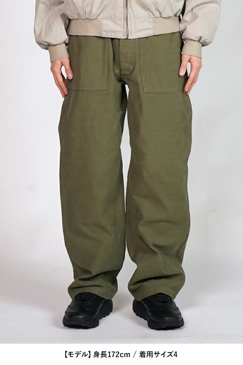 CIOTA (シオタ) | CIOTA (シオタ)Back Satin Baker Pants (Wide