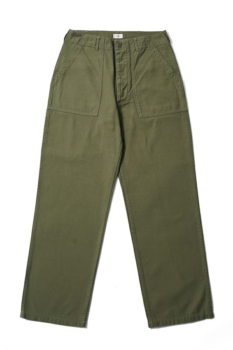 CIOTA (シオタ)Back Satin Baker Pants (Wide Straight / Stone Wash) バックサテンベイカーパンツ ワイドストレート ストーンウォッシュ PTLM-152-SW -14