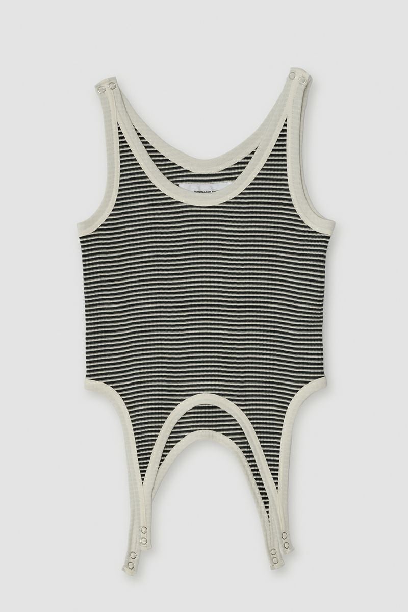 JANE SMITH(ジェーンスミス)COTTON RIB UP AND DOWN TANK TOP コットンリブ アップ＆ダウン タンクトップ 25SCT-#711L -5