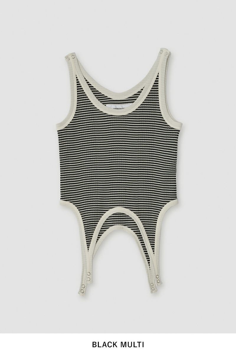 JANE SMITH(ジェーンスミス)COTTON RIB UP AND DOWN TANK TOP コットンリブ アップ＆ダウン タンクトップ 25SCT-#711L -10