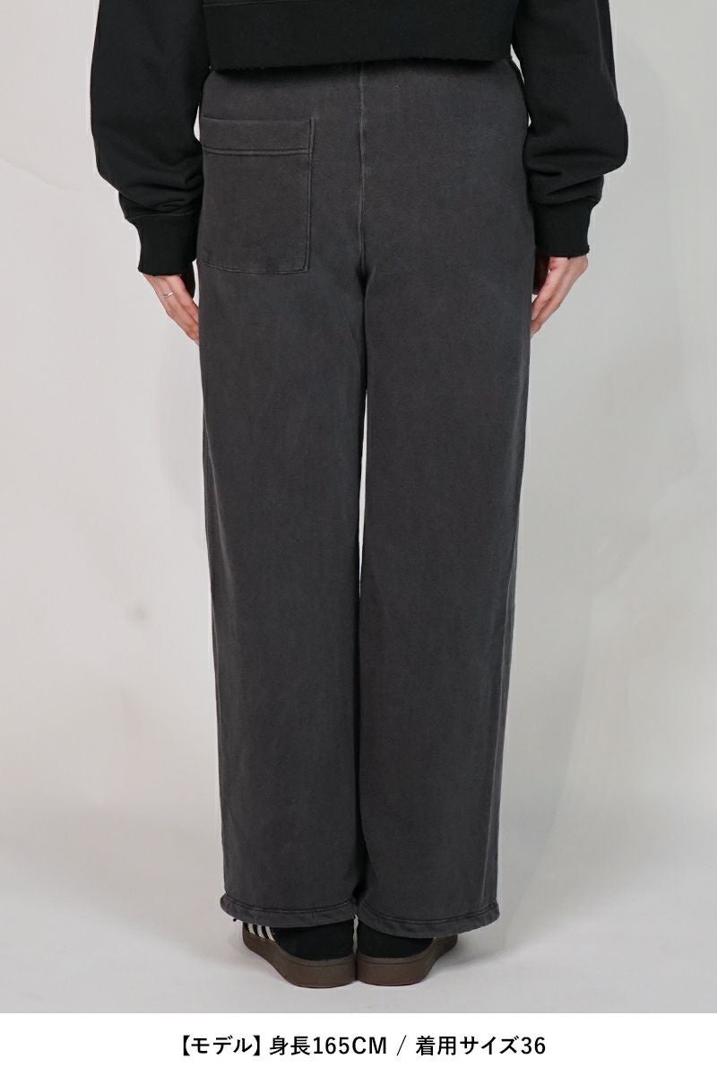 JANE SMITH(ジェーンスミス)PIGMENT DYE COTTON FLEECE PANTS ピグメント染めコットンフリースパンツ 25SCT-#721L -9