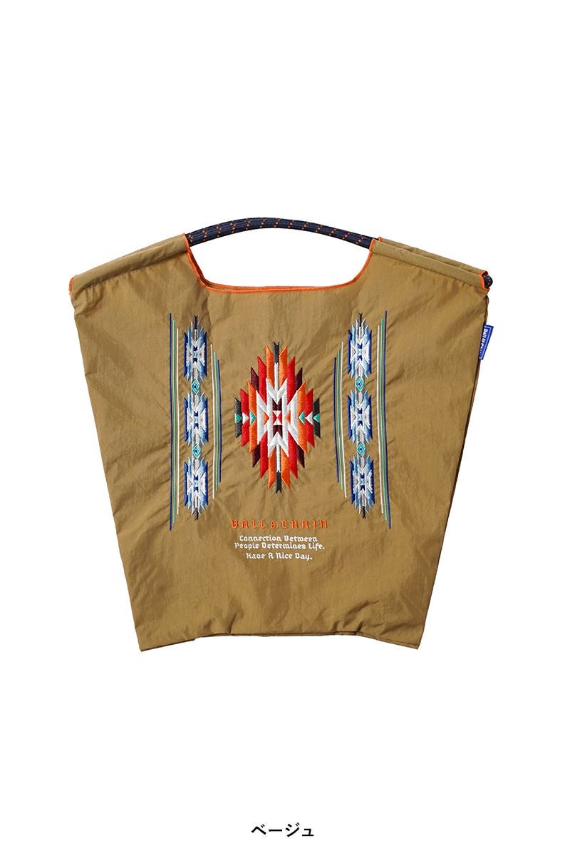 Ball & Chain(ボールアンドチェーン)NATIVE-2 (M) ネイティブM ショッピングバック トートバッグ 301053 -6